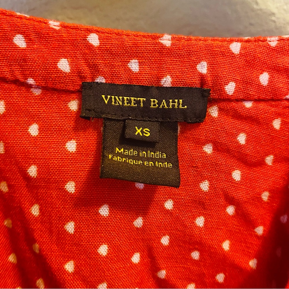 Anthropologie Vineet Bahl Nora Peasant Top - Picture 7 of 8